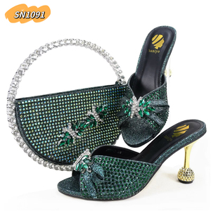 SN1091 2025 <strong>Shoes</strong> and Bag Set <strong>for</strong> Nigeria Party Wedding <strong>Shoes</strong> and Bag Set <strong>Women</strong> <strong>for</strong> Party in <strong>Women's</strong> Dress <strong>Shoes</strong> 2025 - Product Image 3