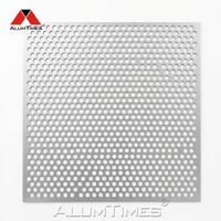 Panneaux décoratifs en aluminium perforé pour écran de protection, panneau mural pour cloison extérieure, design élégant