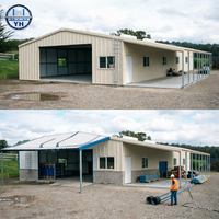 Bâtiment métallique préfabriqué Q355 en acier pour entrepôt, hangar, abri ou atelier