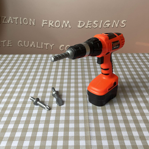 En gros, Cadeau pour garçons : Jouet d'outillage de mécanicien en plastique, perceuse électrique de simulation pour jeu d'imitation pour enfants - Product Image 2