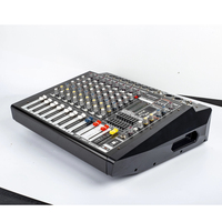KCT-1390D Powermate 350W*2 9.1 Kanal Kompakt Profesyonel Dijital FM Güç Amplifikatörü Mikser Metal Gövdeli KTVAudio