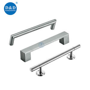 Yüksek kaliteli paslanmaz çelik Modern şık çekme mobilya kolları dolap kulpu çekmece topuzu - Product Image 4