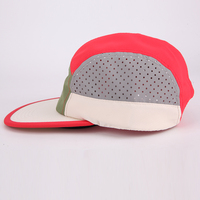 Gorra Deportiva Impermeable con Orificios Cortados a Láser, Logotipo Personalizado, Gorra de Poliéster de Alto Rendimiento, Gorra de 5 Paneles para Golf y Campamento