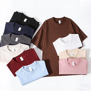 เสื้อยืดคอตตอน 180 กรัม ปักลายคุณภาพสูง สำหรับชุดยูนิฟอร์มบริษัท กิจกรรมทางธุรกิจ และการส่งเสริมแบรนด์ - Product Image 3