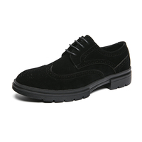 Chaussures en cuir pour hommes pas chères, chaussures habillées décontractées, chaussures à lacets