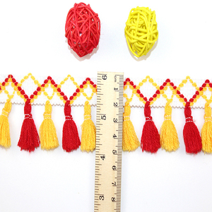 High Quality <strong>Tassel</strong> Lace <strong>Trim</strong> Colorful <strong>Tassel</strong> Fringe <strong>Trim</strong> - Product Image 4