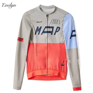 EVELYN OEM ODM primavera ed estate maglia competitiva a maniche lunghe <span class=keywords><strong>da</strong></span> uomo e <span class=keywords><strong>da</strong></span> donna Slim Road Mountain Bike vestiti <span class=keywords><strong>camicia</strong></span> <span class=keywords><strong>da</strong></span> bicicletta
