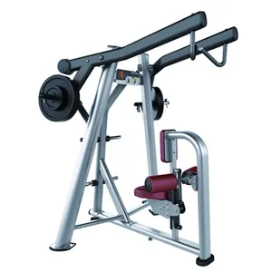 MS607 equipo de entrenamiento de construcción muscular placa cargada fitness alta fila máquina de gimnasio comercial máquina de entrenamiento sentado Dip MS606