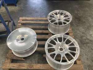 Jantes en alliage forgées légères de 18 et 19 pouces, couleur argent, à rayons entrecroisés, adaptées aux <span class=keywords><strong>Ferrari</strong></span> F43 et 360 - Product Image 3