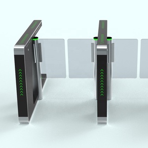 Kiểm soát truy cập an ninh turnstiles với Bi-directional mũi tên cho người đi bộ mã vạch và thẻ RFID Swing tốc độ cổng - Product Image 6