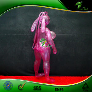 Transparante Opblaasbare Bunny Anime Pop Stripfiguur Opblaasbare Konijn Sexy Man Love Pop - Product Image 4