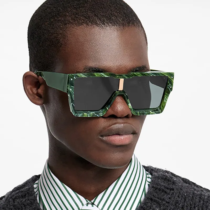 Sunway Eyewear Square Fashion Mens Sunglasses Trendy Luxury Millionaire Designer Unisex Women Men Sunglasses
