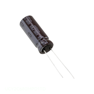 Condensateur original 68 uF CAP ALUM 68UF 20% 160V RADIAL TH Through Hole UCY2C680MPD1TD - Product Image 1