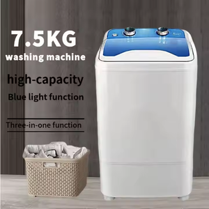 Lavadora <span class=keywords><strong>de</strong></span> Zapatos Transfronteriza <span class=keywords><strong>de</strong></span> 7.5 kg, Función 3 en 1 <span class=keywords><strong>de</strong></span> Gran Capacidad con Luz Azul, Mini Lavadora <span class=keywords><strong>de</strong></span> <span class=keywords><strong>Ropa</strong></span> - Product Image 1