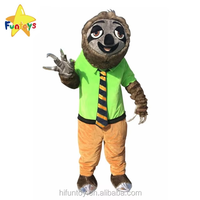 Costumes de mascotte de dessin animé Funtoys CE Zootopia Folivora Sloth