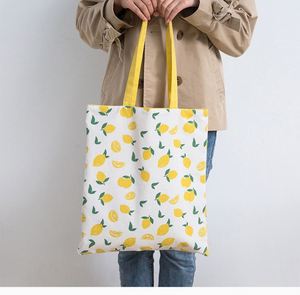Promotional Friendly Blank <b>Plain</b> Cotton <b>Canvas</b> Bags Reusable Shopping Cotton Tote Bags With Custom Logo - Product Image 2