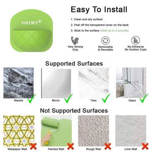 Distributeur automatique de <span class=keywords><strong>dentifrice</strong></span> UV Ecococo et porte-brosse à dents mural en silicone Ensemble d'accessoires de salle de bain OEM ODM - Product Image 5