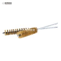 Outil d'ébavurage CNC OEM Brosse en fibre de céramique pour les trous transversaux intérieurs Brosse pour l'ébavurage Cutter Mark Removal Counterbore Polishing