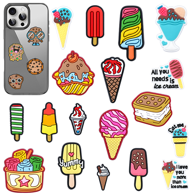 Factory Hot Selling Diy Charms Junk Cases Customizable Junk case Charms Mixed Bulk Accessories for Decoration