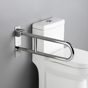 Heavy Duty SUS304 Stainless Steel Washroom Folding <strong>Grab</strong> <strong>Bar</strong> for Handicapped Elderly Toilet Armrest <strong>Grab</strong> Rail Shower Handle <strong>Bars</strong> - Product Image 2