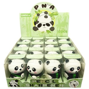 Articolo regalo per temperamatite meccanico in Silicone simpatico cartone animato Panda - Product Image 1