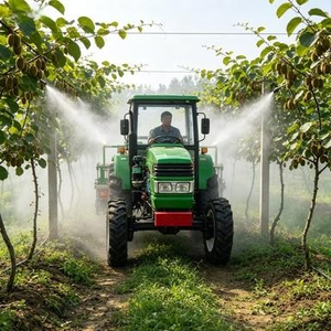 Tractor de Ruedas para Operaciones Agrícolas en Espacios Estrechos, Potencia y Ruedas Personalizables, Apto para Huertos - Product Image 2