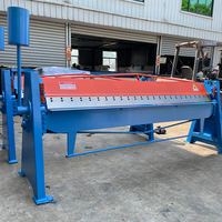 Machine de pliage de feuilles manuelle de plaque d'aluminium d'acier inoxydable de conduit de CVC de marque de la Chine en stock