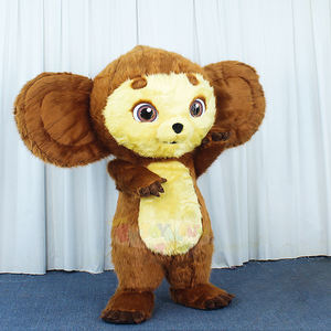 Disfraz <span class=keywords><strong>de</strong></span> Mascota Inflable <span class=keywords><strong>de</strong></span> Mono Cheburashka con Orejas Grandes <span class=keywords><strong>de</strong></span> Dibujos Animados para Desfile <span class=keywords><strong>de</strong></span> Carnaval, en Venta - Product Image 5