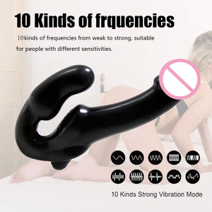 USB <strong>10</strong> Speeds Remote Control G Spot <strong>Vibrator</strong> Wearable Dildo <strong>Vibrator</strong> - Product Image 2