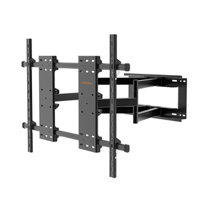 Supporto da Parete <span class=keywords><strong>per</strong></span> <span class=keywords><strong>TV</strong></span> con <span class=keywords><strong>Braccio</strong></span> <span class=keywords><strong>Lungo</strong></span> Completamente Articolato in Acciaio Laminato a Freddo Nero <span class=keywords><strong>per</strong></span> <span class=keywords><strong>TV</strong></span> da 26-90'' con VESA Fino a 900x600mm - Product Image 4