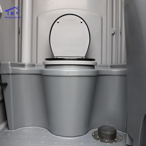 Toilettes portables de luxe préfabriquées complètes, prêtes à l'emploi, pour camping, toilettes publiques, sanitaires mobiles - Product Image 3