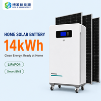 Batterie solaire domestique rechargeable LiFePO4 de 14 kWh, 15 kWh, 30 kWh, 300 Ah, 600 Ah pour système de stockage d'énergie hors réseau