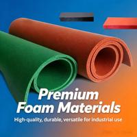 Feuille de caoutchouc éponge EPDM à cellules ouvertes, feuille de mousse EPDM 100%, résistante aux UV et au vieillissement, absorption des chocs avec ou sans adhésif PSA
