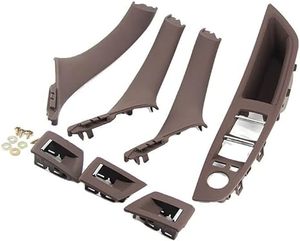 Yutai 51417359283 <span class=keywords><strong>51417225877</strong></span> 51417359276 manija de puerta lateral del conductor gris Mocha apta para BMW 5 Series - Product Image 1
