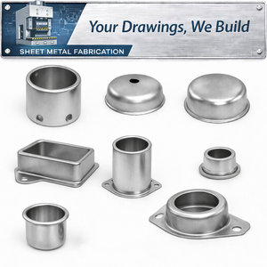 OEM定制精密深拉金属加工不锈钢铝板深拉件服务 - Product Image 1