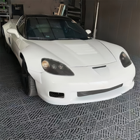 Pare-chocs avant et arrière en fibre de verre Z06 compatibles avec les modèles Chevrolet Corvette C6 2005-2013.