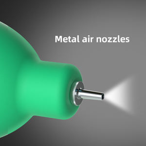 LAOA, bolas de soplado de polvo industriales de Grado Profesional, potente instrumento de tigre de cuero verde, cepillos pequeños para eliminación de polvo - Product Image 5