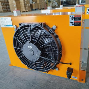 <strong>Carl</strong> Factory Direct Supply AH1417T 150L/min Aluminum Air Cooled Hydraulic Oil Cooler with 12V/24V/220V/380V Fan - Product Image 1