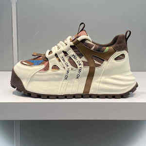 Zapatos Deportivos Casuales para Hombre, con Suela Gruesa, con Cordones, Cómodos y Versátiles, de Corte Bajo, Ligeros, Modernos, para Caminar - Product Image 4