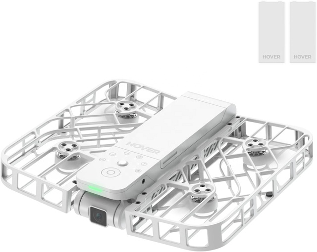 HOVER Air X1 Self Flying Camera Pocket Sized Drone HDR Video Capture Palm Takeoff Intelligent Flight Paths Follow Me Mode