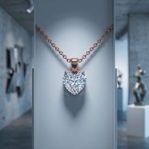 Collar con Colgante de Diamante Geométrico de Lujo Chapado en Oro de Plata de Ley 925, con Diamante Cultivado en Laboratorio en Forma de Cometa, Certificado por IGI, Regalo para Mujer, Joyería Fina - Product Image 1