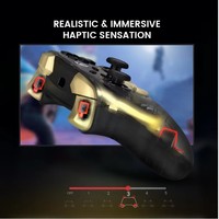 Manette de jeu GameSir Kaleid Flux avec moteur de vibration, joystick à effet Hall et éclairage RGB, contrôleur filaire pour jeux vidéo