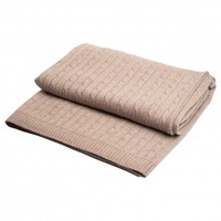 Manta de punto trenzado de cachemira color avena, acogedora y personalizable, para sofá y cama, cálida para invierno, para sala de estar, con borde acanalado