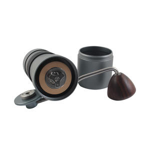 Moulin à café léger en aluminium pour la maison, les voyages et le bureau, moulin à café manuel portable pour expresso - Product Image 4