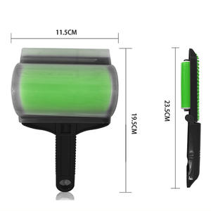 Eliminador de pelo de mascotas, cepillo de pelusa reutilizable, rodillo de autolimpieza para perros y gatos, depilación de ropa de alfombra - Product Image 6