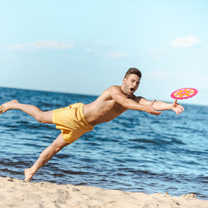 Balle d'eau en maille souple, disque <span class=keywords><strong>volant</strong></span> anti-éclaboussures, balle à eau à séchage rapide à presser pour jeux de piscine estivaux, divertissement extérieur pour enfants - Product Image 2