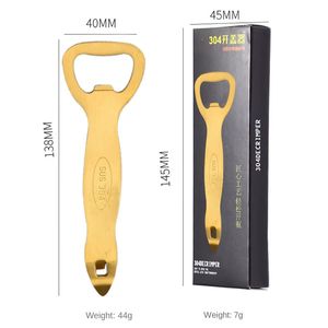 DFC044 Stock pour la vente en gros, ouvre-boîte manuel multifonctionnel à double tête en acier inoxydable 304, ouvre-boîte en métal sur mesure pour la maison - Product Image 5