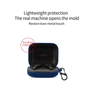 Échantillon gratuit pour OnePlus Buds <span class=keywords><strong>Pro</strong></span> <span class=keywords><strong>2</strong></span> écouteurs accessoires de casque sans fil housse de protection en Silicone en caoutchouc - Product Image 5