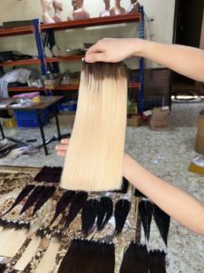 Cheveux humains vietnamiens de qualité supérieure, 100% vierges, cuticules alignées, lisses naturelles, ondulation corporelle, pour la vente en gros à l'exportation - Product Image 2