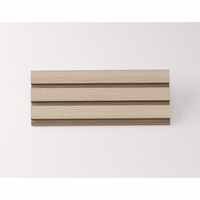 Panneau mural en bois PS à grain de bois, installation facile, moulures intérieures, 120*12MM, panneau en charbon de bois, persiennes, revêtement mural, panneau mural décoratif